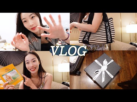 [Vlog] 태국 방콕 여행 브이로그?? 쇼핑+호캉스?  | 샤넬, 짐톰슨, 쇼핑리스트, 시암 켐핀스키 호텔 방콕, etc.